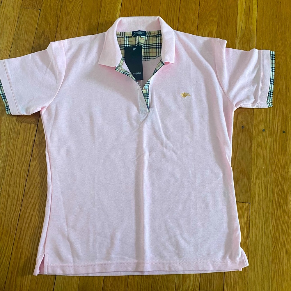 NWT Burberry polo shirt